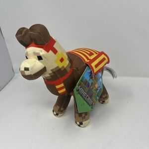 Minecraft Llama 8" Stuffed Soft Plush Animal Mojang Jinx Brown NWT